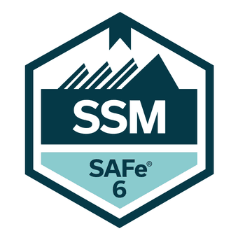 Visuel de certification — Certified SAFe® 6 Scrum Master